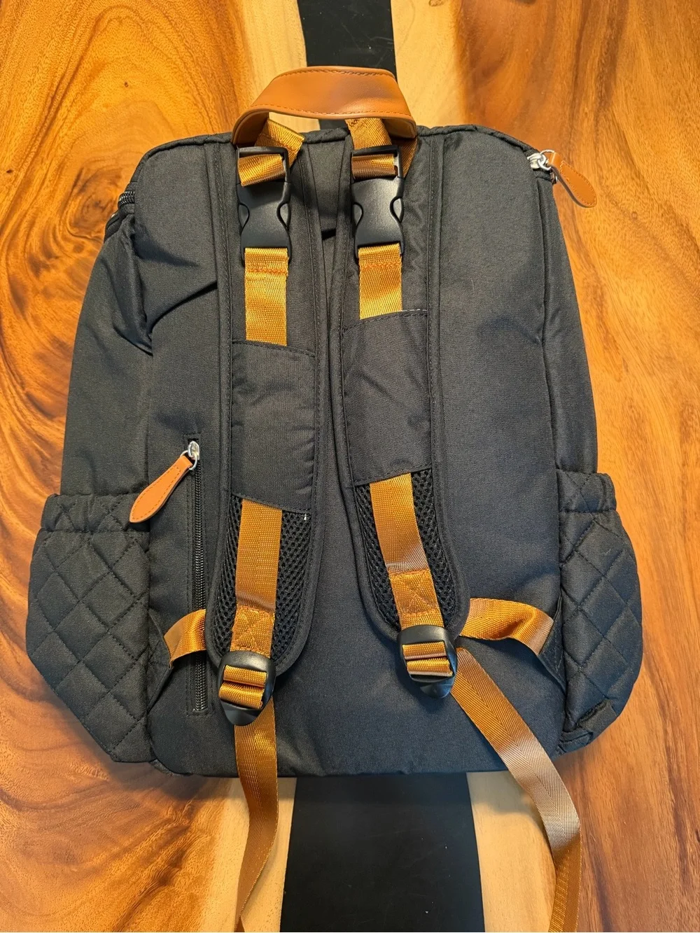 Kaiser Quilted Diaper Bag Backpack